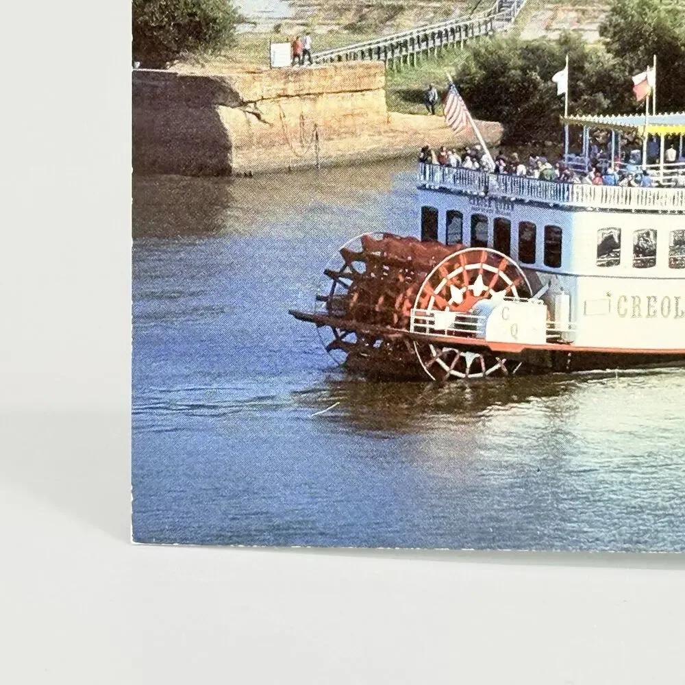 Creole Queen New Orleans Louisiana Vintage Blank Unused Postcard